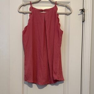 A. Byer Pink Sleeveless Blouse